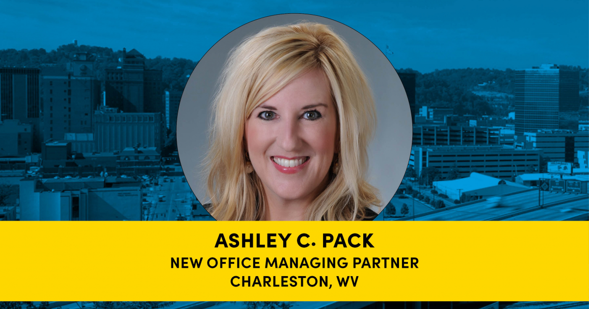 Ashley Pack Takes Reins in Charleston as Youngest Female Office