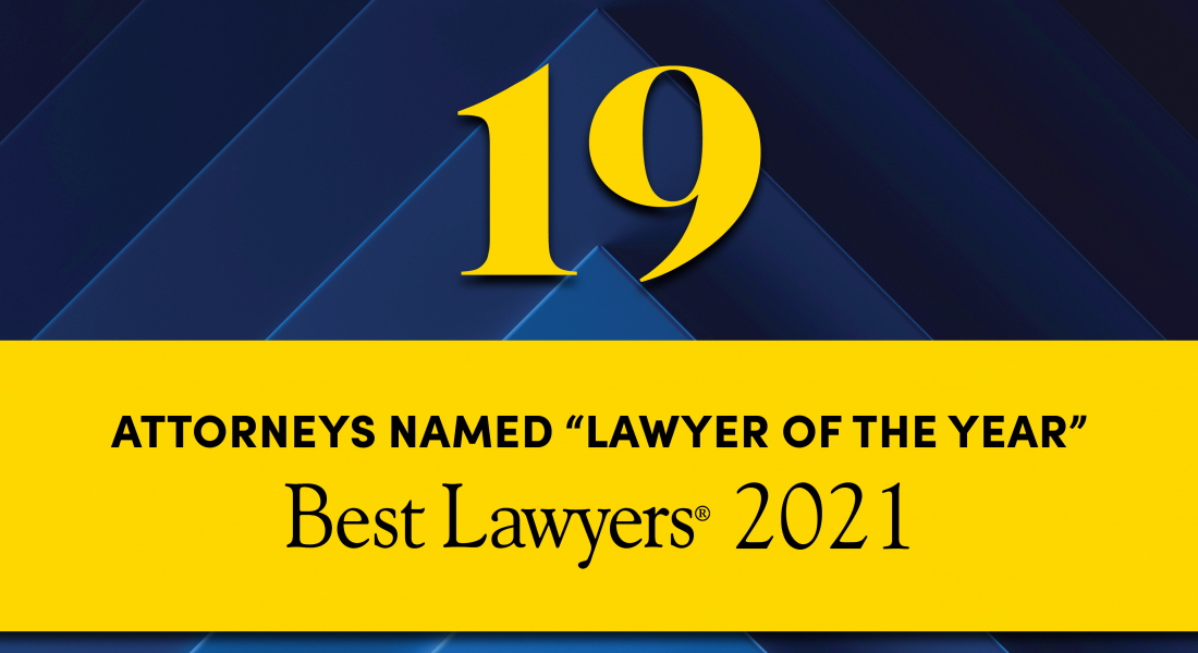 19 Dinsmore Attorneys Named ‘Lawyer of the Year’ by Best Lawyers®
