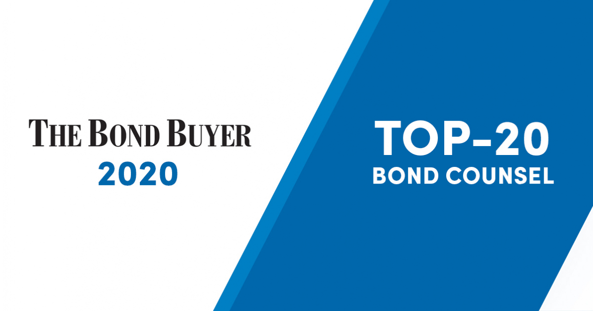 Dinsmore among Top State, National Counsel in Bond Buyer Rankings
