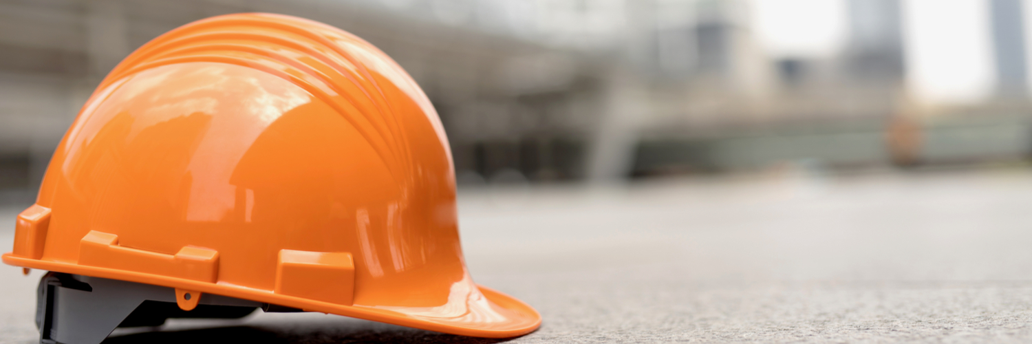 Orange hard hat