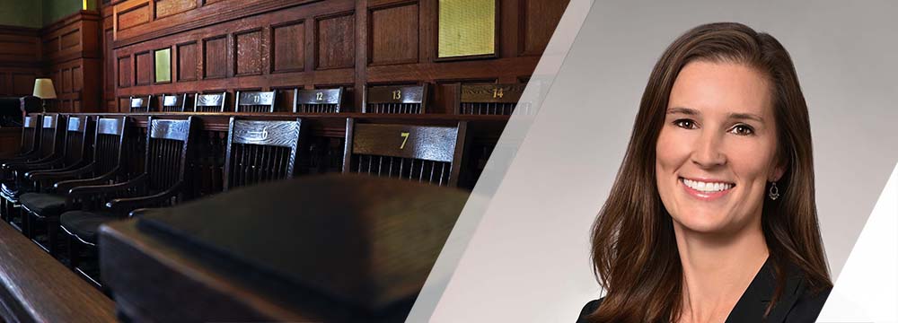 Attorney and courtroom