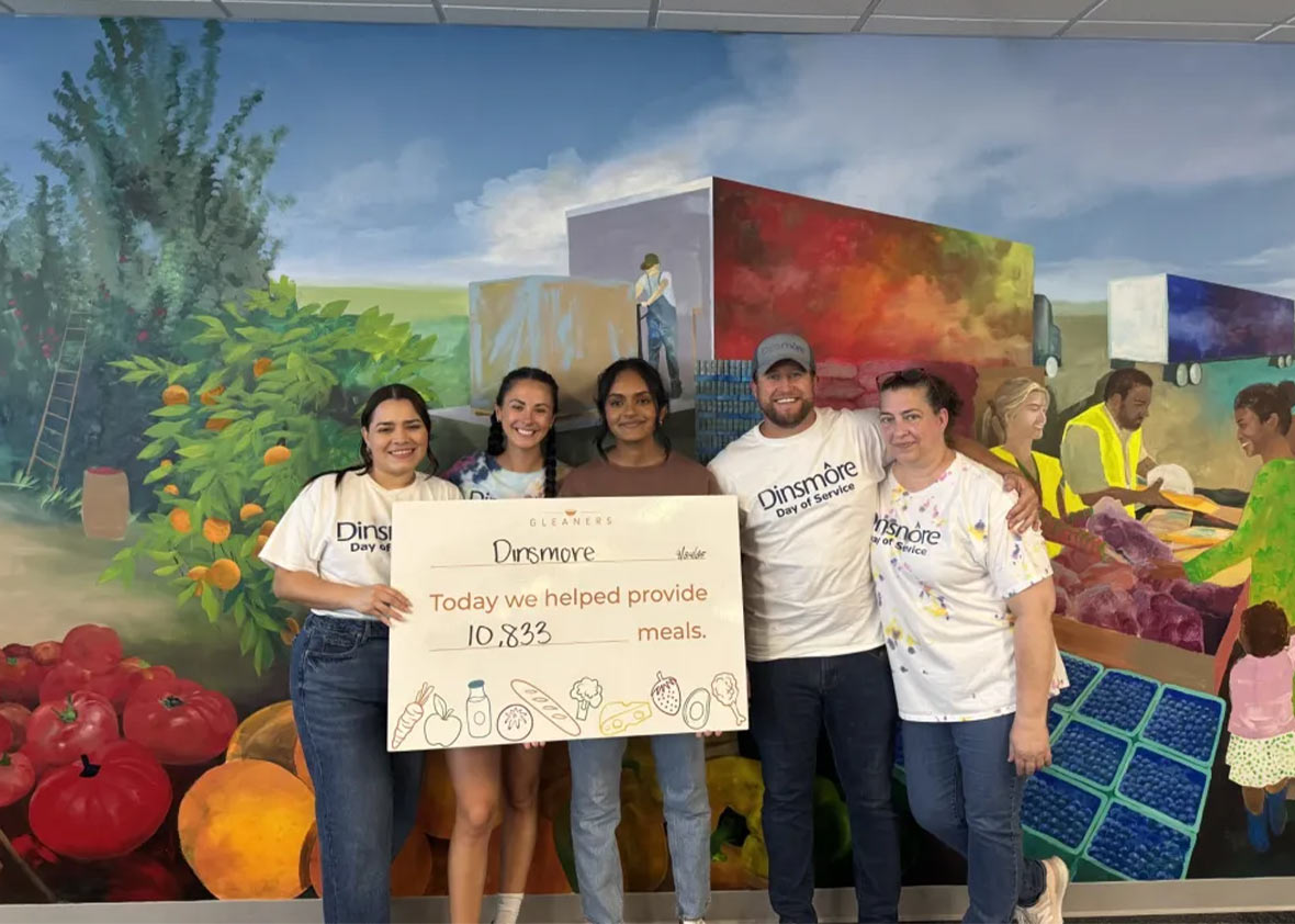 Dinsmore team supporting Indianapolis community