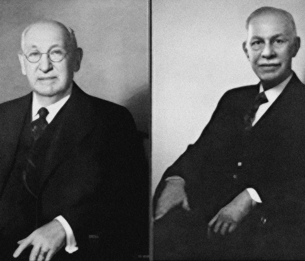 Frank F. Dinsmore and Walter M. Shohl portraits