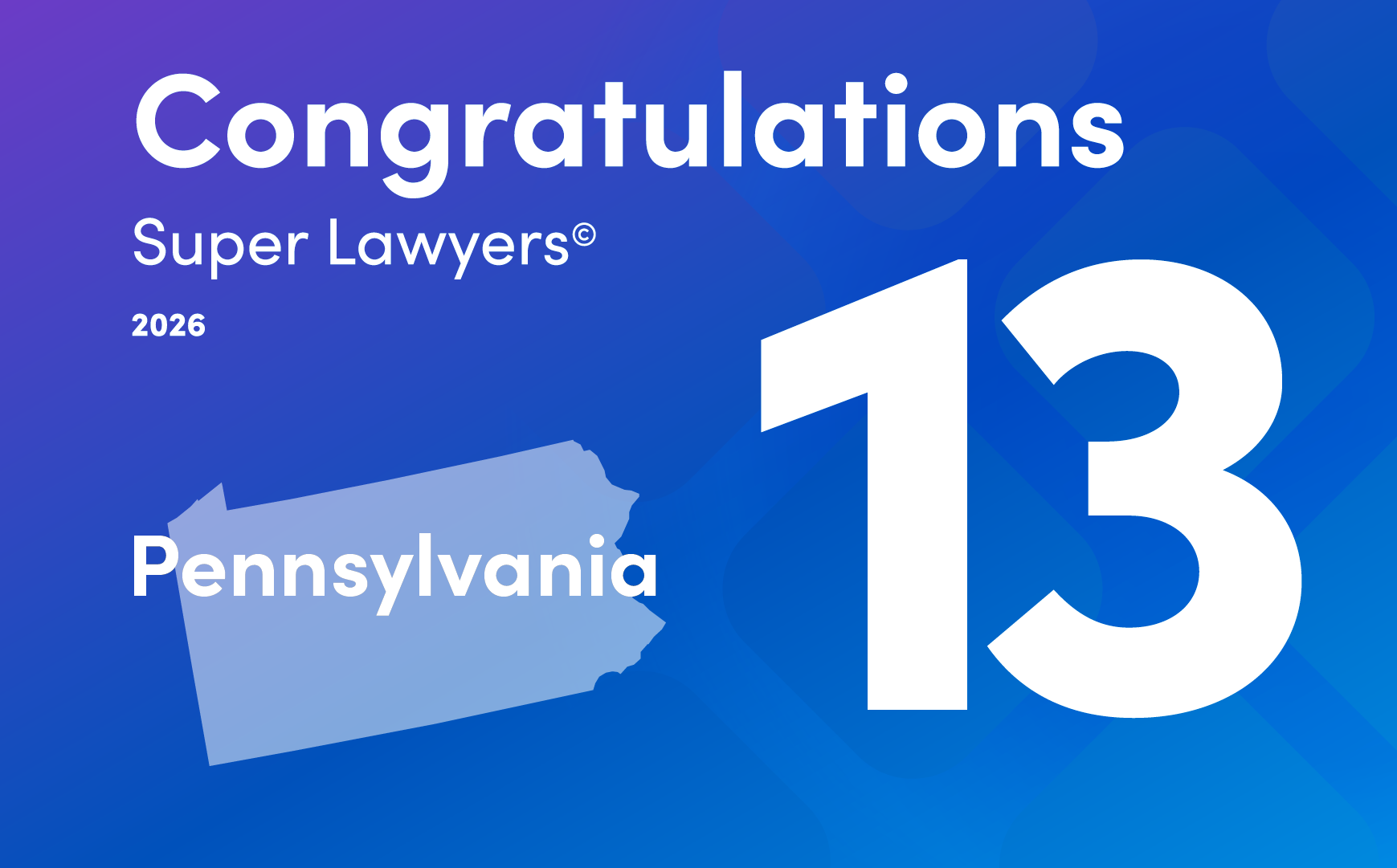 13 Dinsmore Attorneys Named Pennsylvania Super Lawyers and Rising Stars