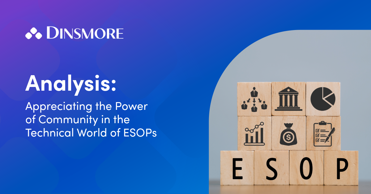 Appreciating the Power of Community in the Technical World of ESOPs